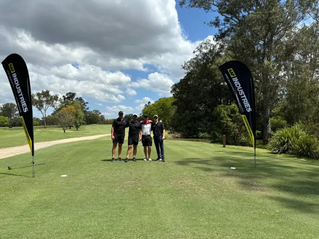 GAP Industries at the Brisbane Golf Club charity event, hosted by Veteran Housing Australia, together in support of veterans