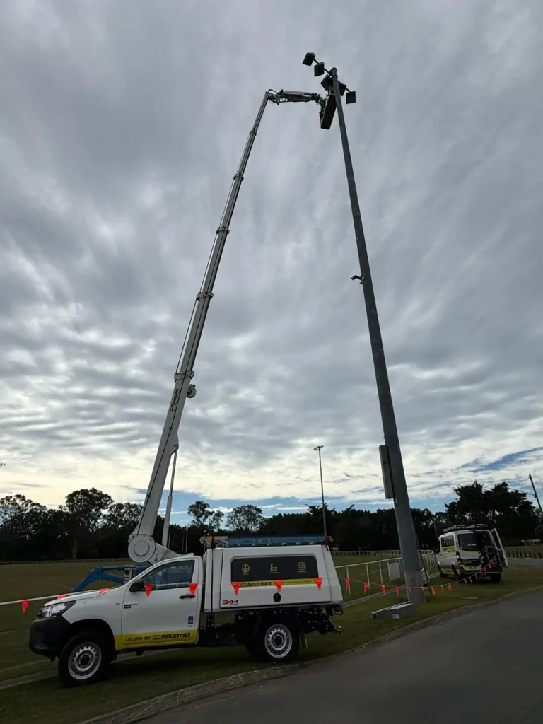 Musco Straphpine Swans AFC Lighting upgrade